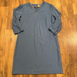 Boss Hugo Boss Sheath Elegant Blue Women's Dress